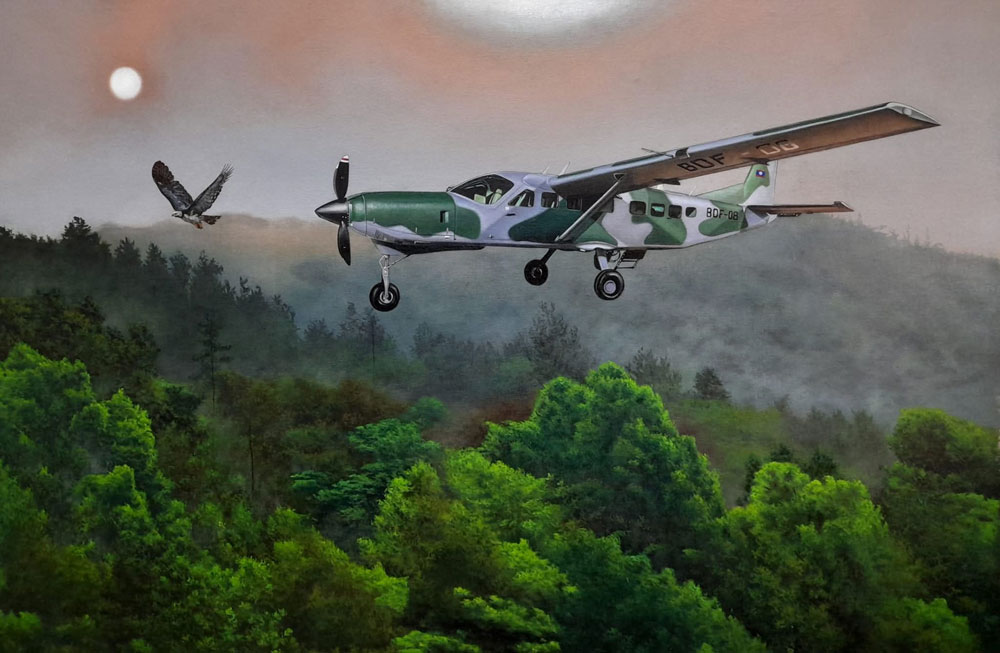 Belize Defence Force Commissioned Painting, 2023