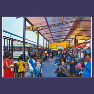 Belize City Bus Terminal Prints