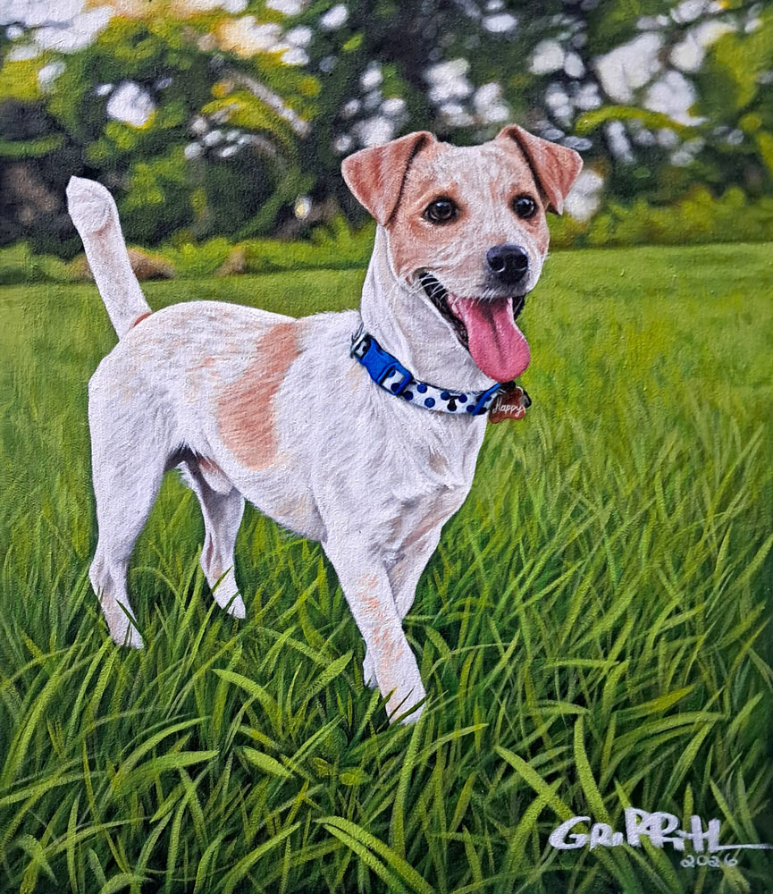 Happy Commissioned Painting